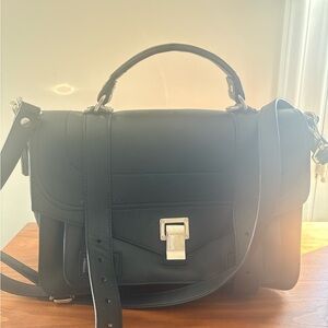 Proenza Schouler Black PS1 Medium